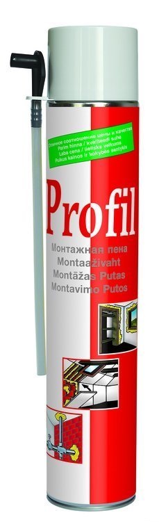 Монтажная пена ручная "Profil" 625мл. для отделочных и монтажных работ Soudal - фото